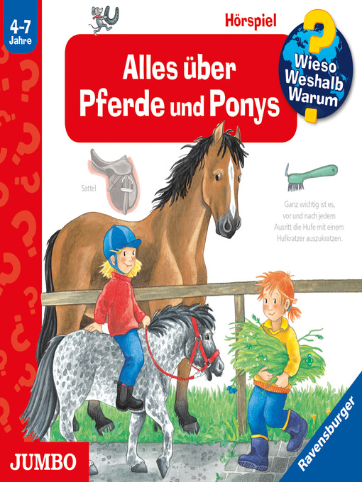 Cover image for Alles über Pferde und Ponys [Wieso? Weshalb? Warum? Folge 21]